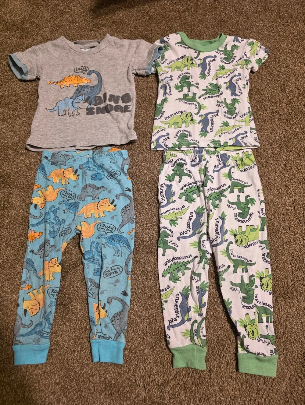 💓 3/$15 Lot Of 2 Toddler Pajama Sets